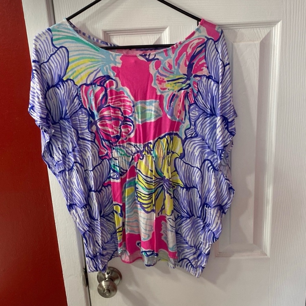 Lilly Pulitzer Floral Blouse